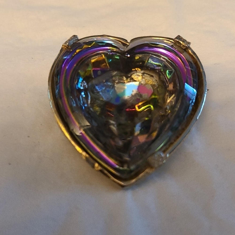 Heart brooch